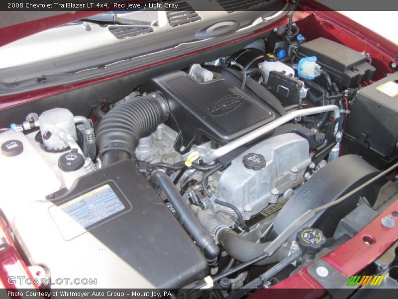 Red Jewel / Light Gray 2008 Chevrolet TrailBlazer LT 4x4