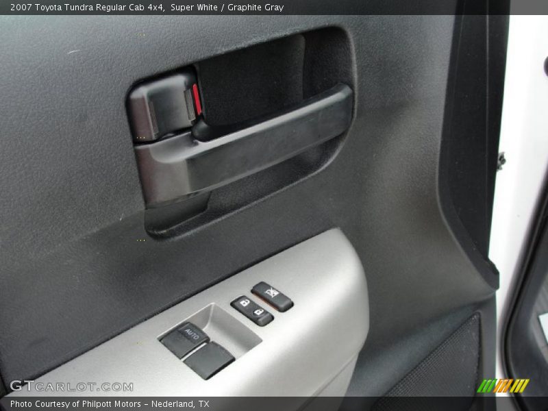 Super White / Graphite Gray 2007 Toyota Tundra Regular Cab 4x4