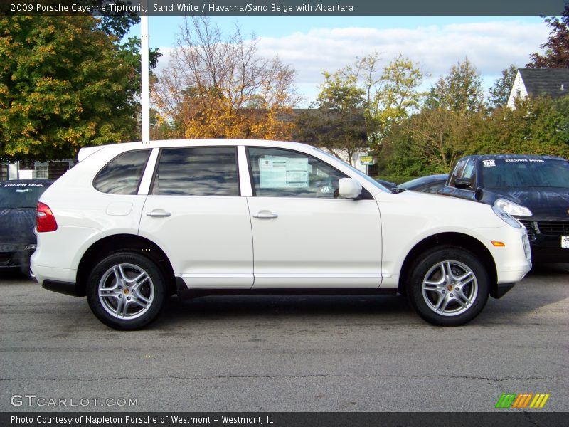 Sand White / Havanna/Sand Beige with Alcantara 2009 Porsche Cayenne Tiptronic
