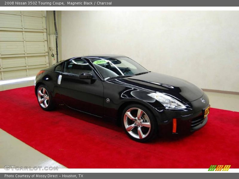 Magnetic Black / Charcoal 2008 Nissan 350Z Touring Coupe