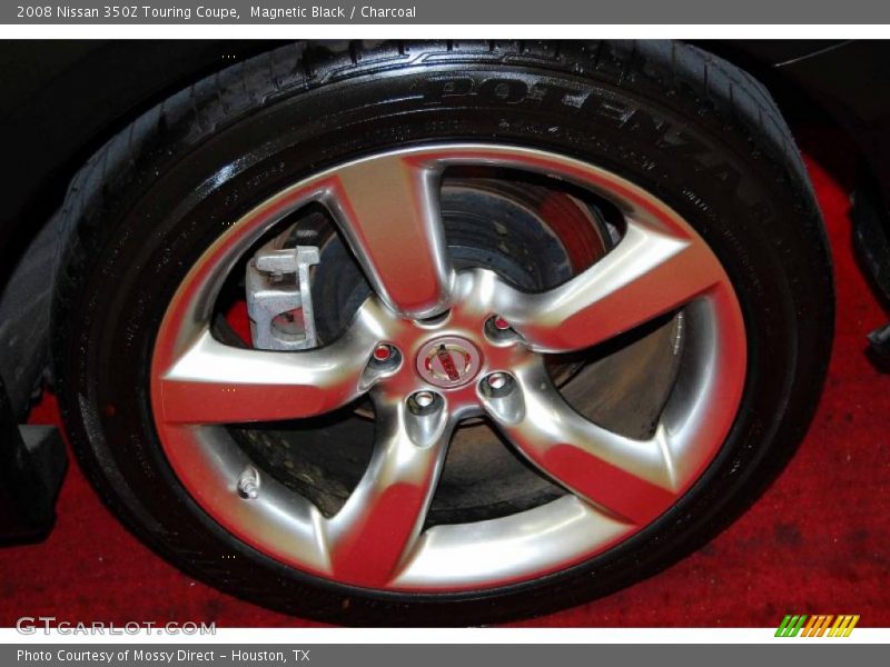 Magnetic Black / Charcoal 2008 Nissan 350Z Touring Coupe