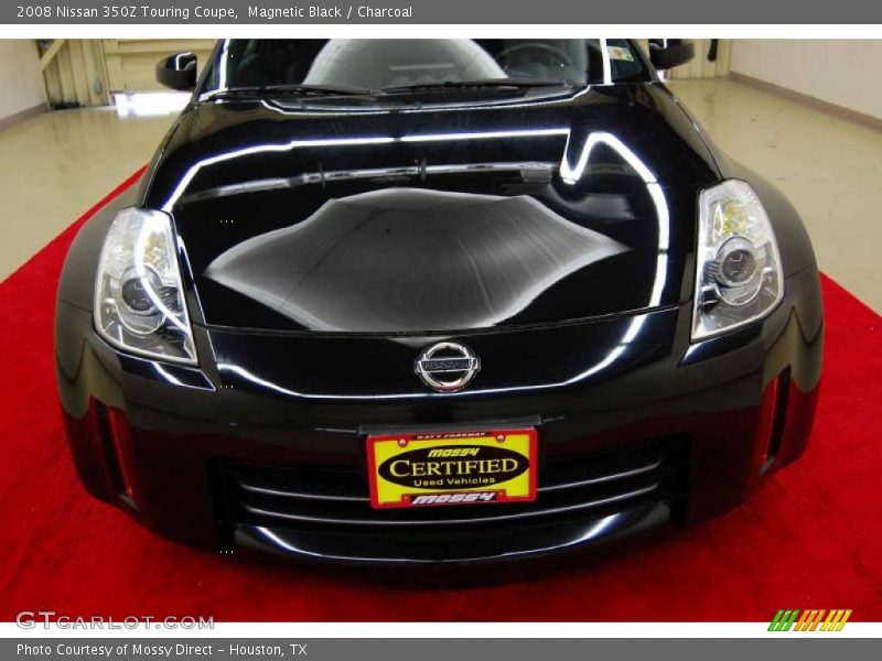 Magnetic Black / Charcoal 2008 Nissan 350Z Touring Coupe