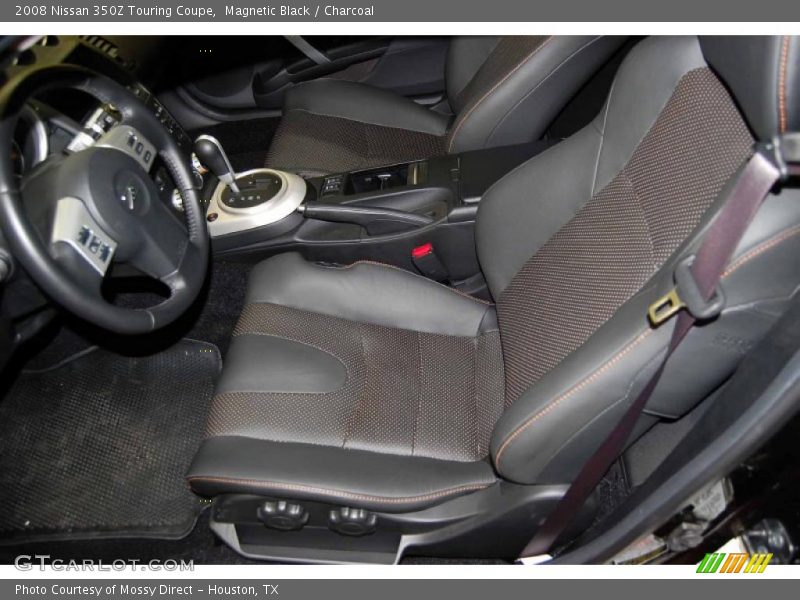 Magnetic Black / Charcoal 2008 Nissan 350Z Touring Coupe