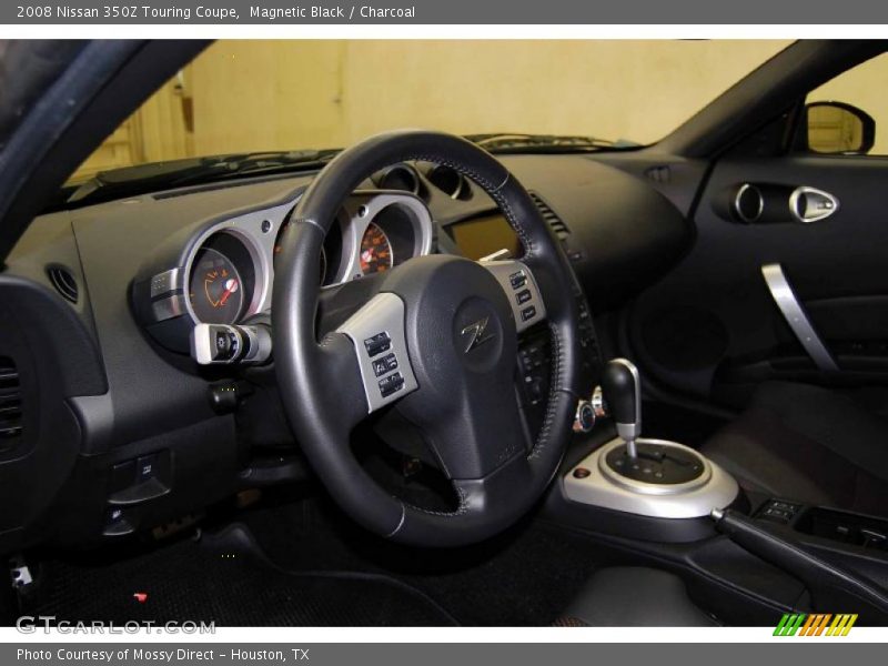 Magnetic Black / Charcoal 2008 Nissan 350Z Touring Coupe