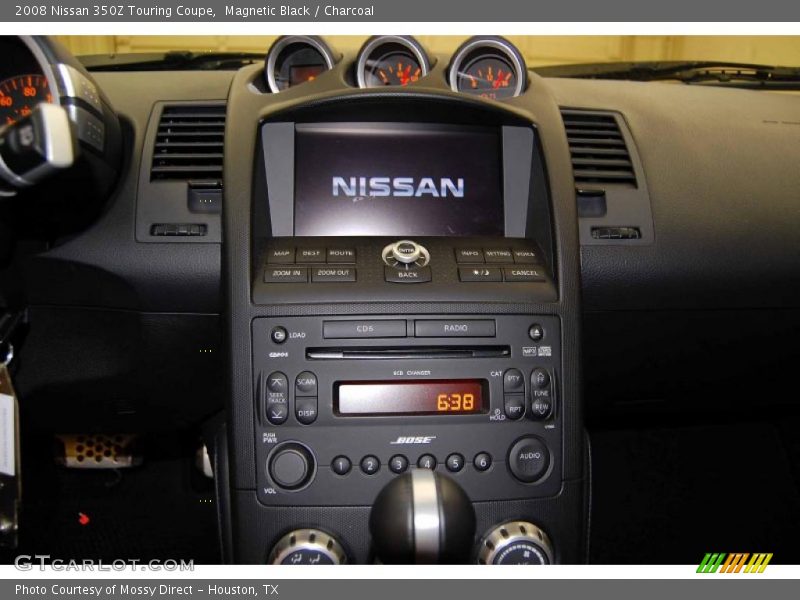 Magnetic Black / Charcoal 2008 Nissan 350Z Touring Coupe
