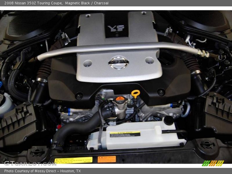 Magnetic Black / Charcoal 2008 Nissan 350Z Touring Coupe
