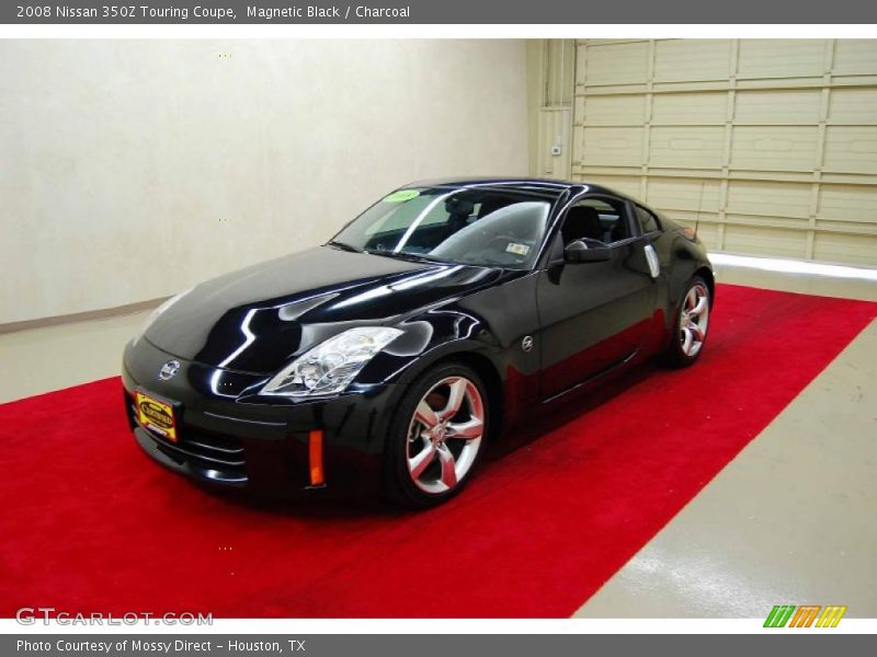 Magnetic Black / Charcoal 2008 Nissan 350Z Touring Coupe