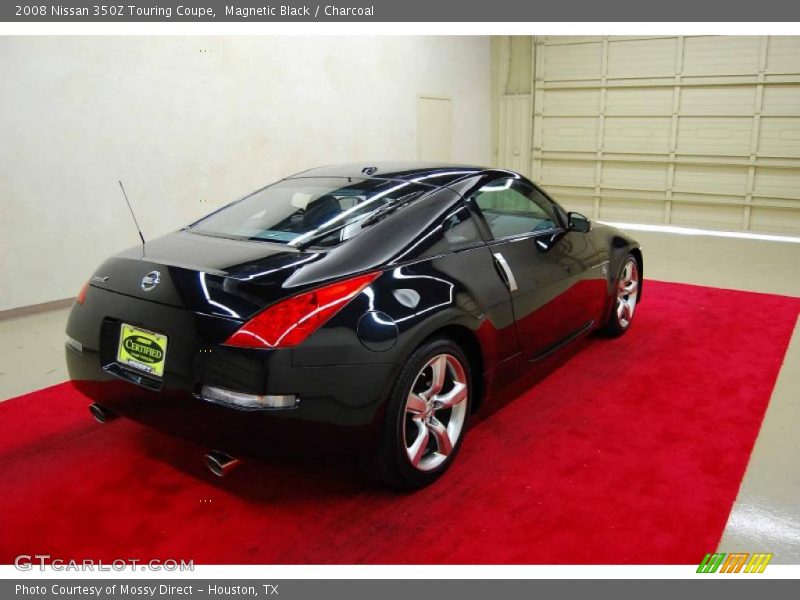 Magnetic Black / Charcoal 2008 Nissan 350Z Touring Coupe