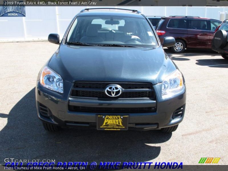 Black Forest Pearl / Ash Gray 2009 Toyota RAV4 4WD