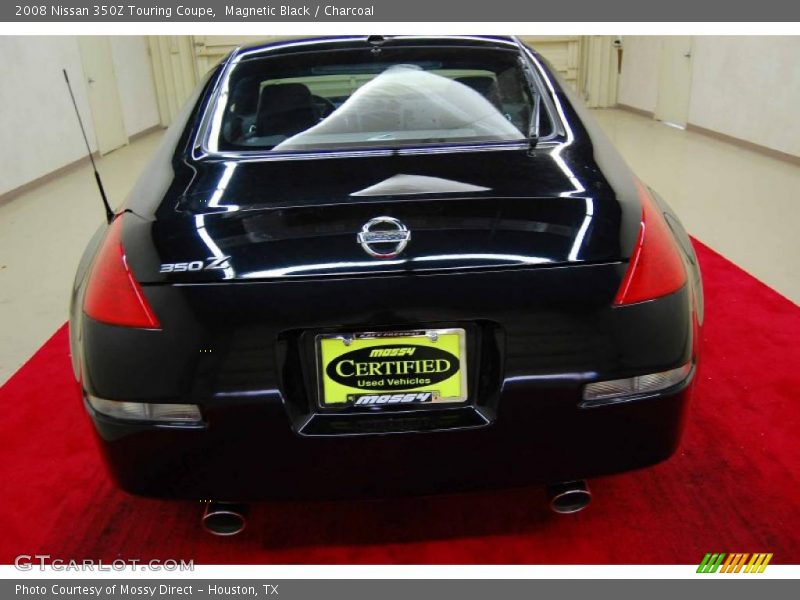 Magnetic Black / Charcoal 2008 Nissan 350Z Touring Coupe