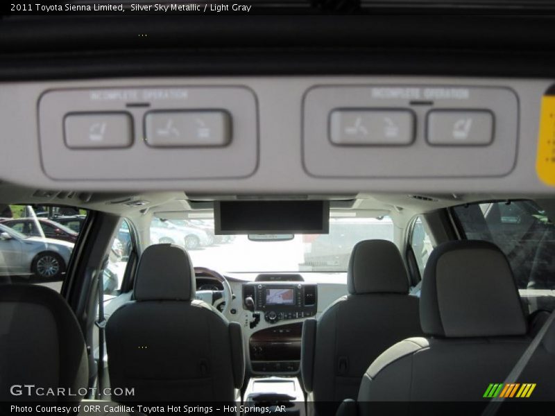 Silver Sky Metallic / Light Gray 2011 Toyota Sienna Limited