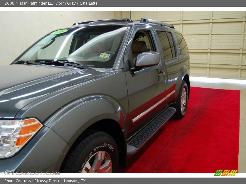 Storm Gray / Cafe Latte 2008 Nissan Pathfinder LE