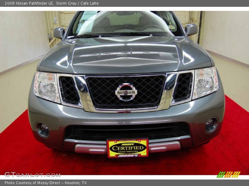 Storm Gray / Cafe Latte 2008 Nissan Pathfinder LE