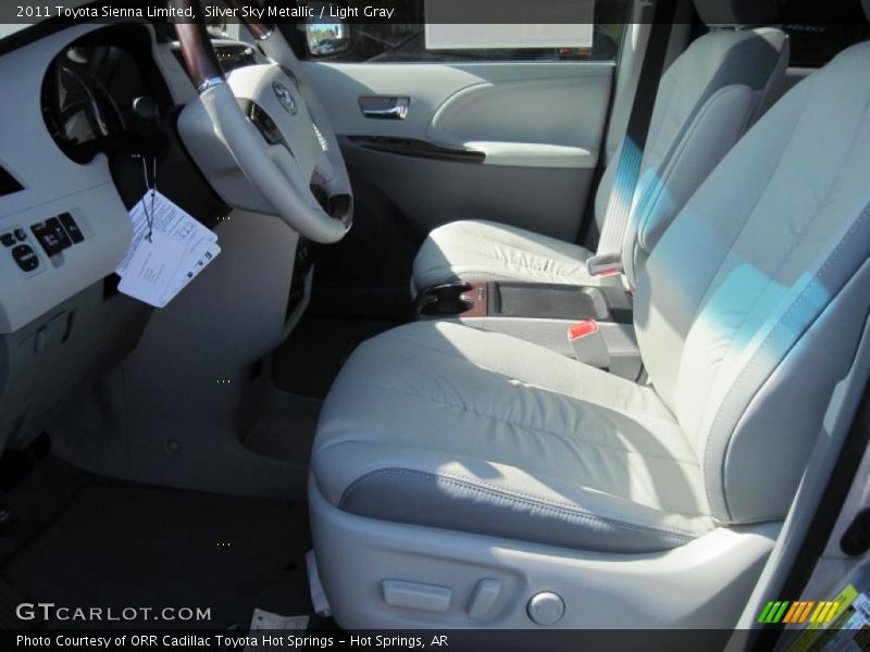 Silver Sky Metallic / Light Gray 2011 Toyota Sienna Limited