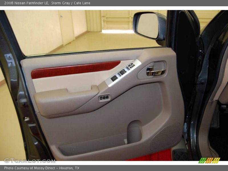 Storm Gray / Cafe Latte 2008 Nissan Pathfinder LE