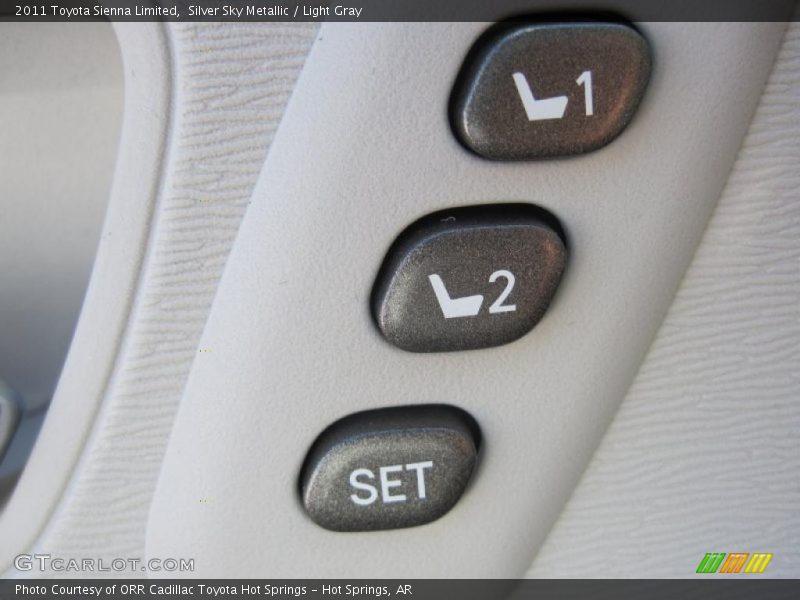 Silver Sky Metallic / Light Gray 2011 Toyota Sienna Limited