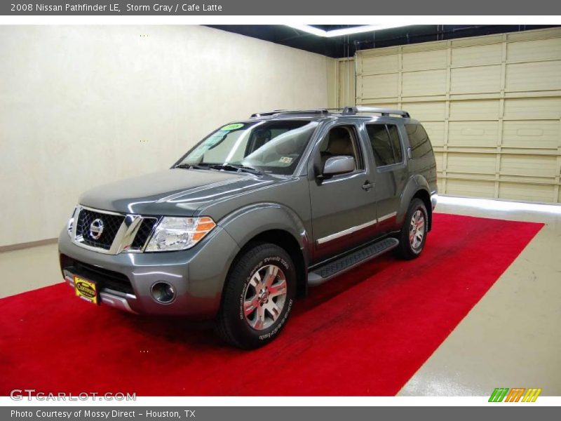 Storm Gray / Cafe Latte 2008 Nissan Pathfinder LE