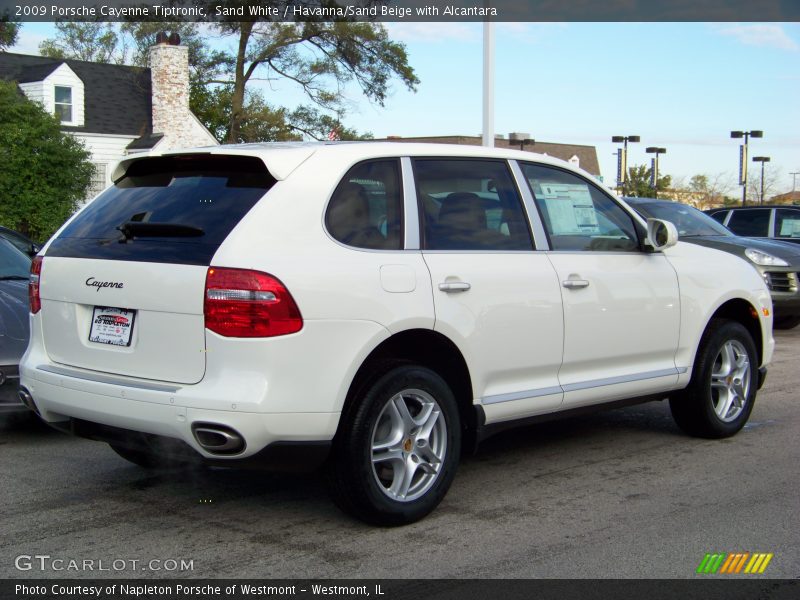 Sand White / Havanna/Sand Beige with Alcantara 2009 Porsche Cayenne Tiptronic
