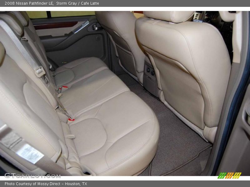 Storm Gray / Cafe Latte 2008 Nissan Pathfinder LE