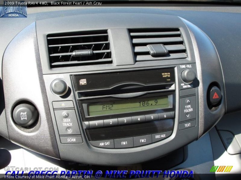 Black Forest Pearl / Ash Gray 2009 Toyota RAV4 4WD