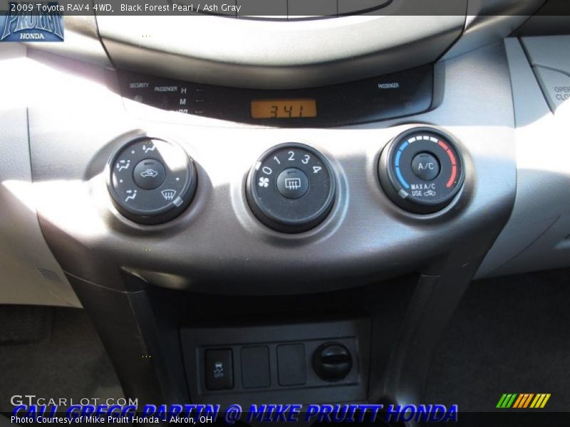 Black Forest Pearl / Ash Gray 2009 Toyota RAV4 4WD