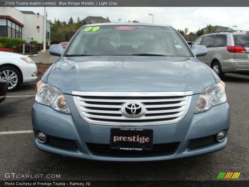 Blue Mirage Metallic / Light Gray 2009 Toyota Avalon Limited