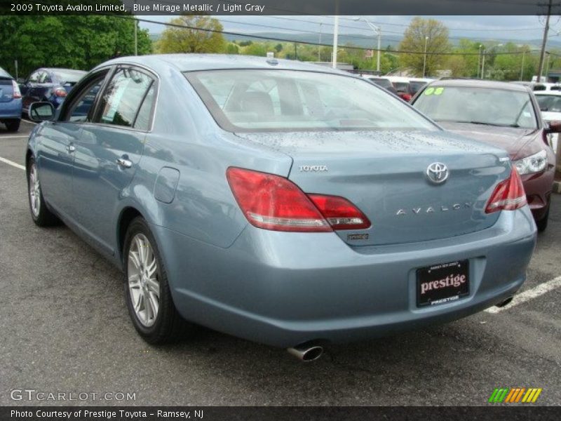 Blue Mirage Metallic / Light Gray 2009 Toyota Avalon Limited
