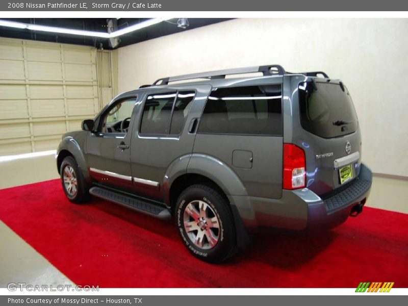 Storm Gray / Cafe Latte 2008 Nissan Pathfinder LE