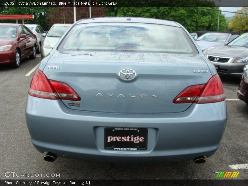 Blue Mirage Metallic / Light Gray 2009 Toyota Avalon Limited