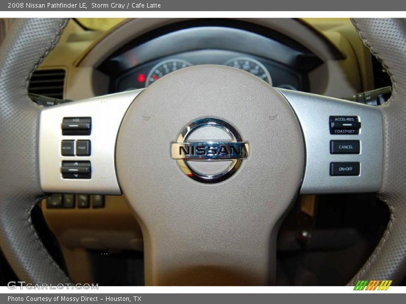 Storm Gray / Cafe Latte 2008 Nissan Pathfinder LE