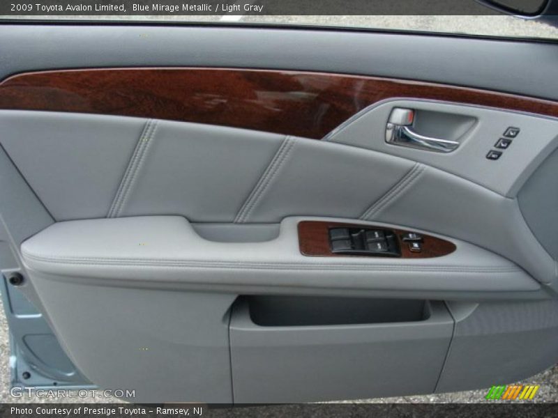 Blue Mirage Metallic / Light Gray 2009 Toyota Avalon Limited