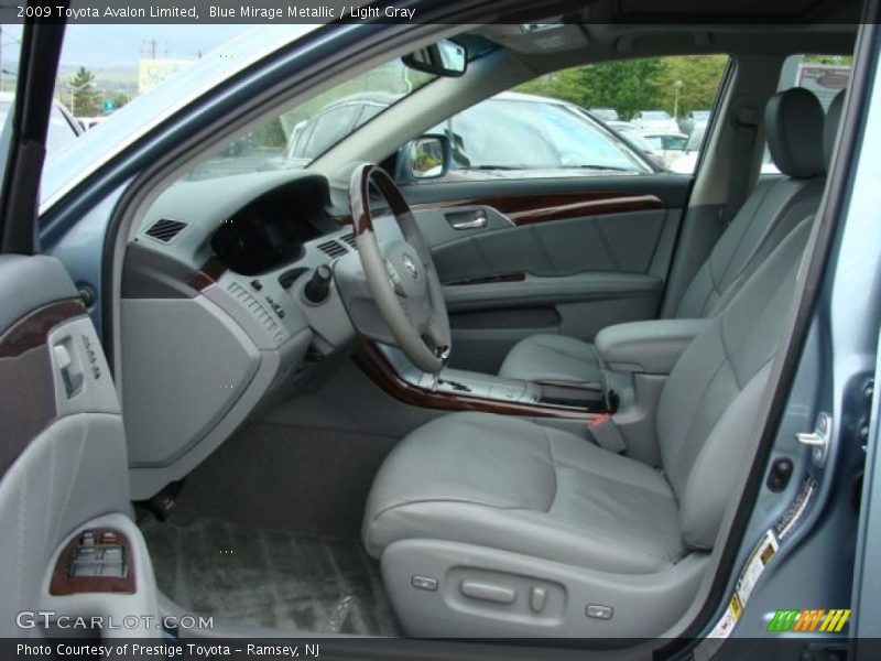Blue Mirage Metallic / Light Gray 2009 Toyota Avalon Limited