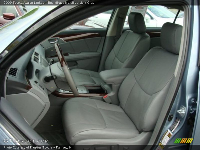 Blue Mirage Metallic / Light Gray 2009 Toyota Avalon Limited
