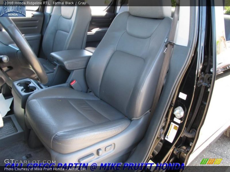 Formal Black / Gray 2008 Honda Ridgeline RTL