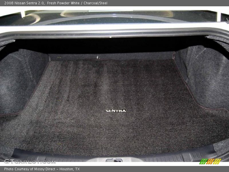 Fresh Powder White / Charcoal/Steel 2008 Nissan Sentra 2.0