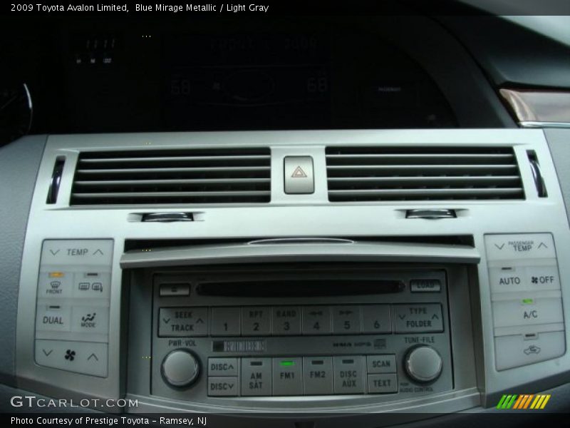 Blue Mirage Metallic / Light Gray 2009 Toyota Avalon Limited