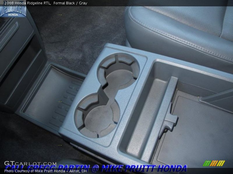 Formal Black / Gray 2008 Honda Ridgeline RTL