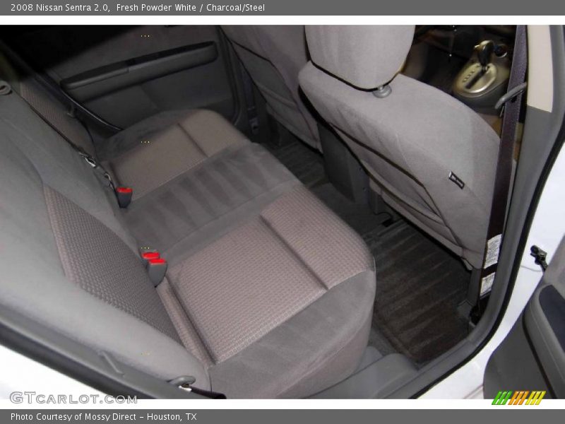 Fresh Powder White / Charcoal/Steel 2008 Nissan Sentra 2.0