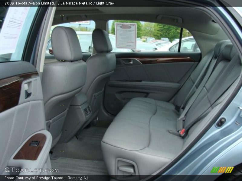 Blue Mirage Metallic / Light Gray 2009 Toyota Avalon Limited