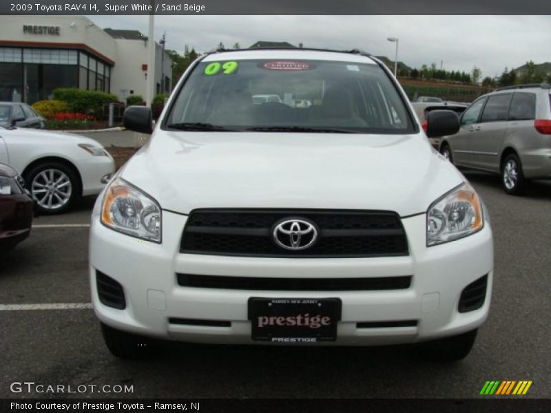 Super White / Sand Beige 2009 Toyota RAV4 I4