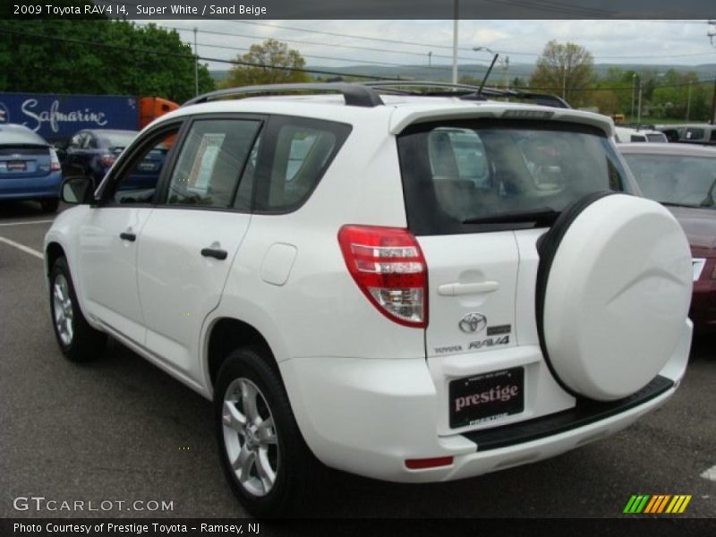 Super White / Sand Beige 2009 Toyota RAV4 I4