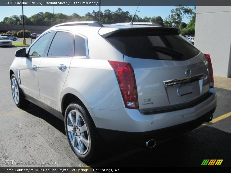 Radiant Silver / Titanium/Ebony 2010 Cadillac SRX V6
