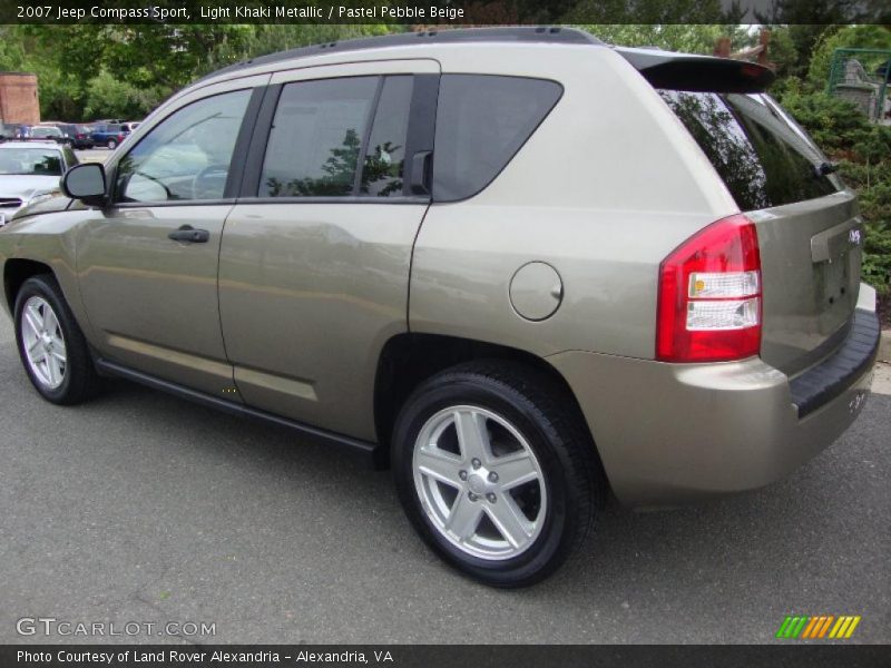 Light Khaki Metallic / Pastel Pebble Beige 2007 Jeep Compass Sport