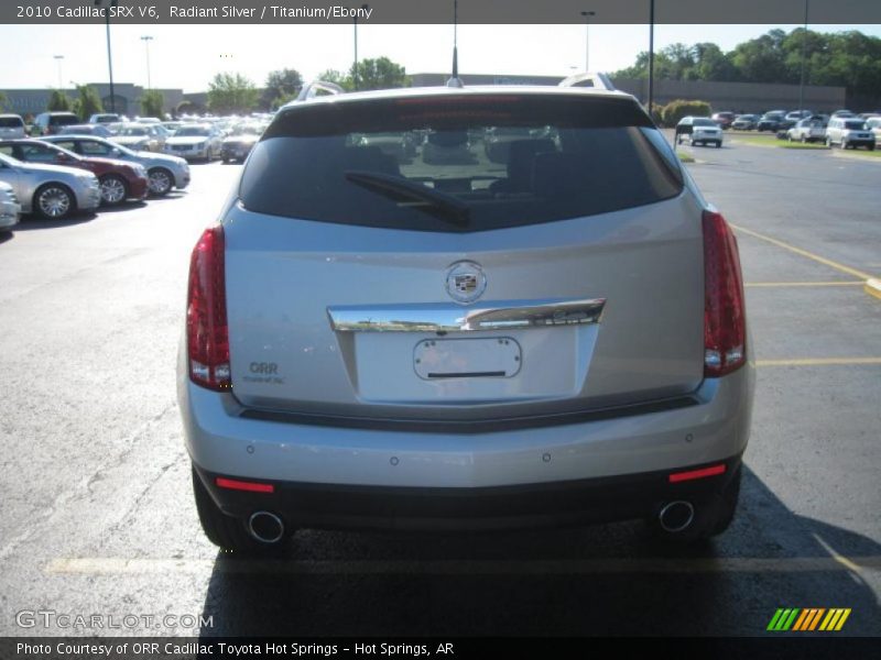 Radiant Silver / Titanium/Ebony 2010 Cadillac SRX V6