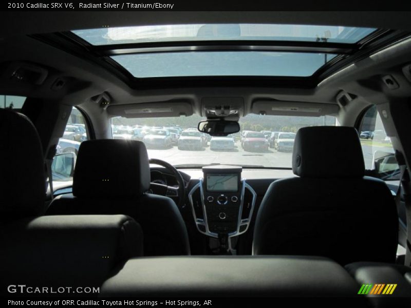 Radiant Silver / Titanium/Ebony 2010 Cadillac SRX V6