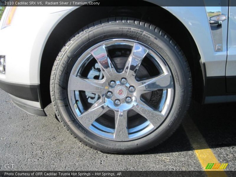 Radiant Silver / Titanium/Ebony 2010 Cadillac SRX V6