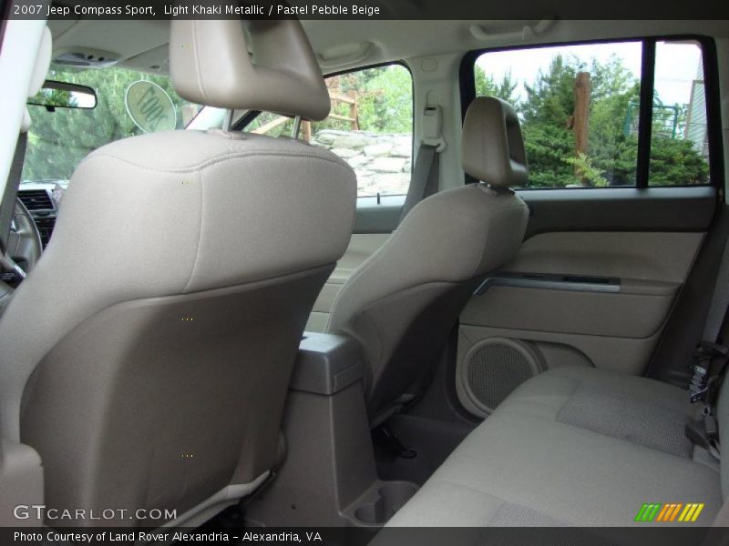 Light Khaki Metallic / Pastel Pebble Beige 2007 Jeep Compass Sport