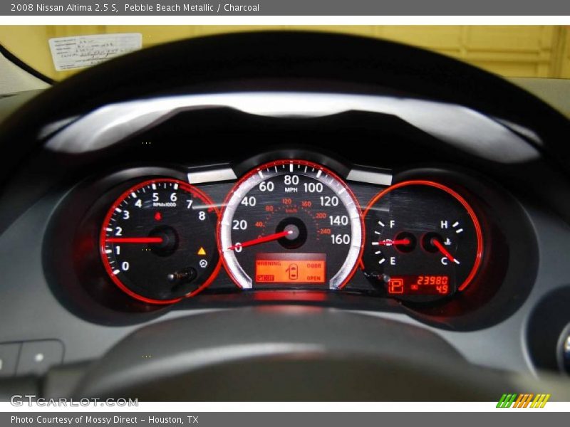 Pebble Beach Metallic / Charcoal 2008 Nissan Altima 2.5 S