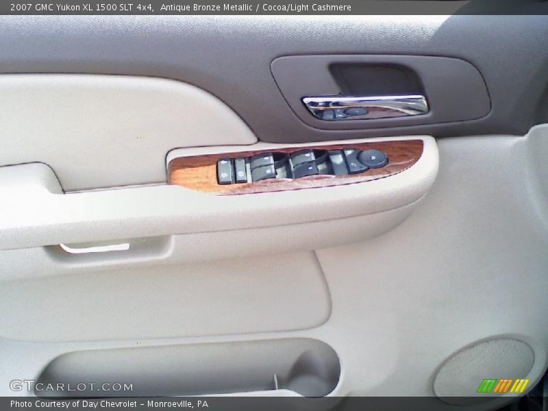 Antique Bronze Metallic / Cocoa/Light Cashmere 2007 GMC Yukon XL 1500 SLT 4x4