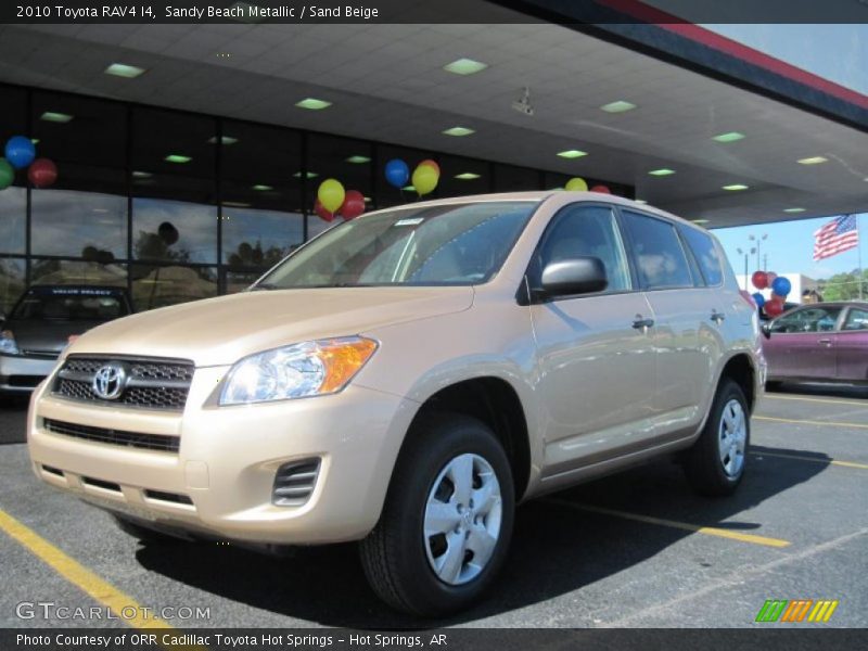 Sandy Beach Metallic / Sand Beige 2010 Toyota RAV4 I4